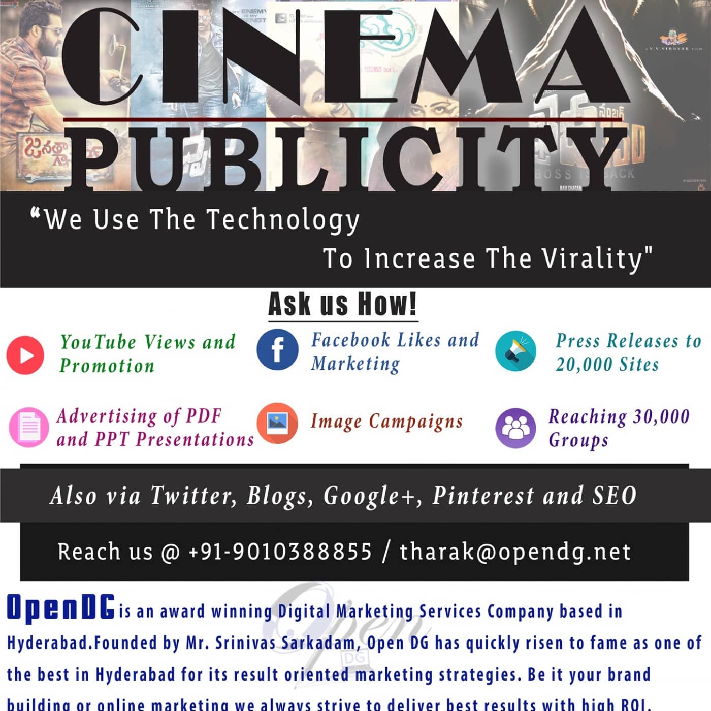 cinema publicity | opendg